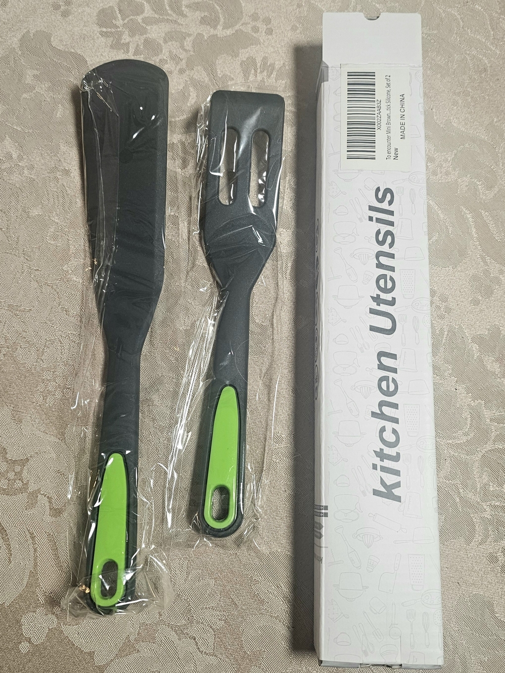 Mini Brownie Serving & Icing Spatula Set Heat-Resistant Flexible Non-Stick